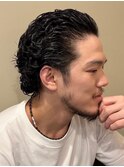 ワイルドオールバック
