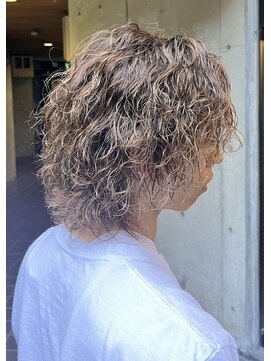 ショートオンリーサロントス(short only salon TOSS) ウルフ波巻きパーマ