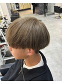 マッシュ×ミルクティーカラー
