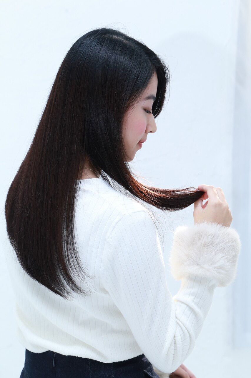 【人気No.1】カット＋艶カラー＋オーダーメイド髪質改善TR \17,600→\1,0800