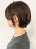 大人ショート　前下がりショート　ミニボブ　岐阜美容室