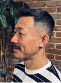 仙台 スキンフェード バーバー アップバング メンズショート
