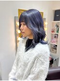 dark blue & violet