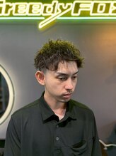 グリーディーフォックス 三軒茶屋(GreedyFOX) 波巻き/マッシュパーマ/ウルフ/ハイライト<理容室>三軒茶屋