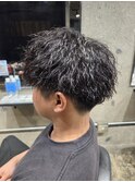 足立区綾瀬メンズツイストスパイラルパーマ