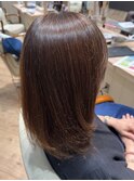 くせ毛カット×うねり改善×縮毛矯正×下ろしても結んでもOK