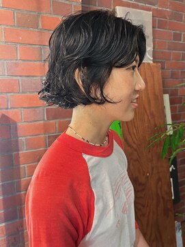 ドットプラス リム(Dot+LIM) （stylist高橋）首元すっきりボブパーマ