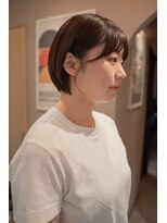 シビバイレボ(CIBI by revo)&nbsp;地毛風カラー/ナチュラルレイヤーカット/ショートボブ[船橋]