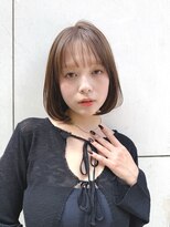 トルネード(TORNADO)&nbsp;大人ボブ内巻き前髪ありひし形ショコラブラウンK20251017