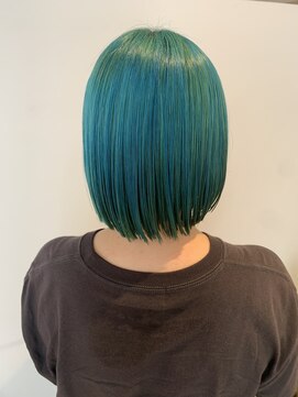 ルルバイアズール 草加店(LULU by azule) ダブルカラー，グリーン，エメラルドグリーン【草加】