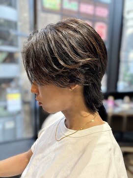ニューヨークニューヨーク 梅田茶屋町店(NYNY) ミディアムウルフセンターパート!