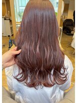 バイオレット 表参道店(Violet)&nbsp;ブリーチなしで作るベリーレッド/艶カラー