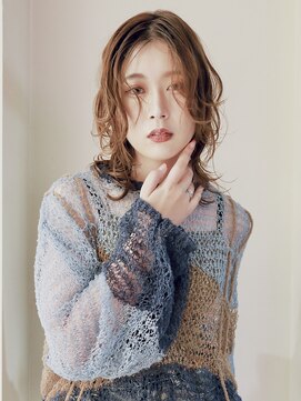 ニューヨークニューヨーク 守口店(NYNY) 大人可愛い/ミディアム/パーマ/レイヤー/大阪美容室