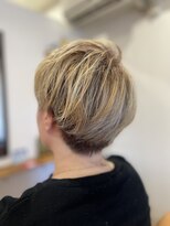 スノウ(snow)&nbsp;キムタクふうショートな白髪ぼかし