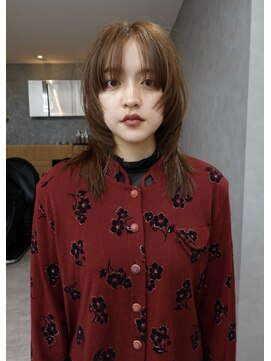 ジュール(JOULE'S) ブリーチなしダブルカラー/ベージュカラー/レイヤーカット