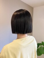 リポゾ(Riposo.)&nbsp;ラベンダーグレージュ・切りっぱなしボブ