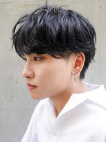 men's salon Gaudi 西宮北口店【メンズサロン ガウディ】【4月3日OPEN（予定）】&nbsp;ニュアンスパーマ×メンズ前下がりツーブロックマッシュ