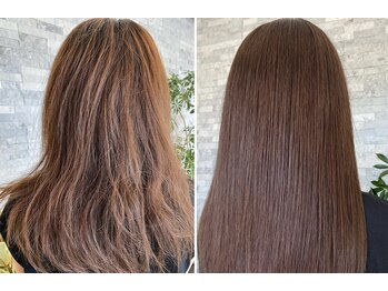 ラナウイ(Lanaui)の写真/大人世代の髪質のお悩みに対応したサロンで一番人気の髪質改善トリートメントカラーです