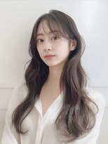 アーダーヘアサロン 武生店(ADER HAIR SALON)&nbsp;韓国風　大人ガーリーアッシュブラウン　レイヤーカット