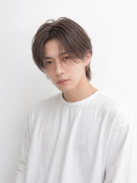 ベル 新宿(Belle) ナチュラルセンターパート　カルマパーマ　メンズマッシュ