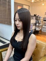 トレドエイト バイ ヘッドライト 横浜店(toledo8 by HEADLIGHT) レイヤーカット ナチュラルブラウン 韓国ヘア