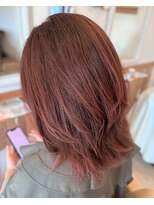 リエットヘア(Lie et.hair) レイヤーで叶える、軽やかヘア×艶ピンクブラウン
