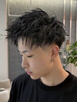 バーバーハウス ラヴィ 阿佐ヶ谷店(Barber House Lavie)&nbsp;ツーブロショート × テーパーフェード