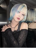 ハッシュカット/グレージュ/デザインカラー/名古屋