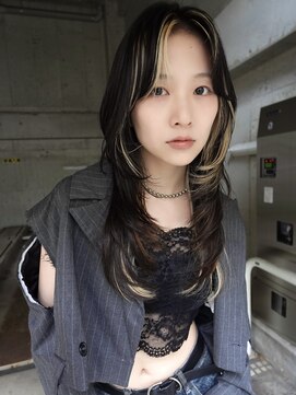 ヨハク 大阪梅田中崎町(yohaku) 【misaki】ロングレイヤー×お任せデザインカラー