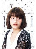 シネマティックな大人フレンチボブ。