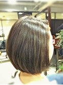 【CAN】大人女子にオススメ! ミニボブ×オーガニックカラー