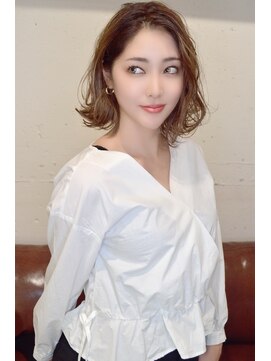 エヌフォーシー(N4C) 【N4C】ミックスカール×ウェーブボブ