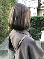 ヘアアンドスペース ベロン(hair&space velon) グレージュボブ