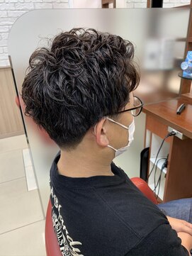 ヘアークリアー 獨協大学前店 刈り上げ×パーマ