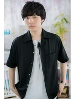 ヘアアンドビューティー ミック(Hair & Beauty miq)&nbsp;黒髪重めバング★デザイン性高いニュアンスマッシュc1