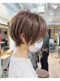【mag】絶壁解消!大人ひし形ショートボブ/30代/40代【中村】