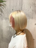 ラッドヘアー(RAD hair)&nbsp;ホワイトブロンド＋フェイスフレーミング