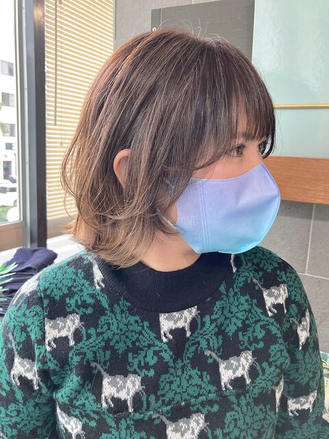 ▲白髪ぼかしハイライト×小顔ヘアー▲