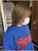 ブリーチ一回でできる!ナチュラルベージュ