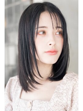 アルテ(ARTE) 【ARTE表参道/青山】シアーベージュ　切りっぱなしロブ