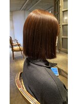 髪質改善と縮毛矯正の専門店 サンティエ(scintiller)&nbsp;弱酸性縮毛矯正×ボブ
