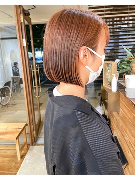 シロ(siro) ミニボブ　切りっぱなしボブ