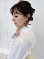トリコ ショップアンドヘアサロン(tricot shop hair salon)&nbsp;アッシュカラー/シニオンアレンジ