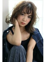 ヘアアンドメイク シークネクスト(HAIR&MAKE SeeK NEXT)&nbsp;【SeeK NEXT】ヴェールウェーブ×ライトグレージュ
