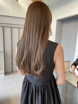 ローレンアオ(LOREN AO) ミルクティーベージュダブルカラーインナーカラーケアブリーチ