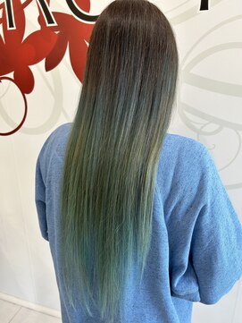 タクミフォーヘアー(TAKUMI for hair) 白髪ぼかしバレイヤージュヘア