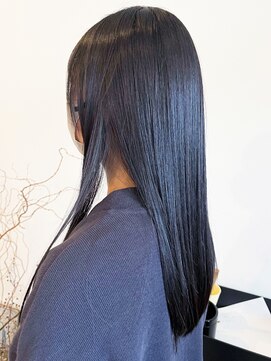 レポヘアー(Repos hair) ★縮毛矯正ロング♪髪質改善艶感ストレート透明感ナチュラル