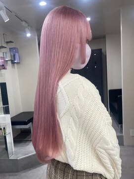 ベレーザ 渋谷(BELEZA) 5732ニュアンスカラーカシスレッドベビーピンクハイトーンカラー