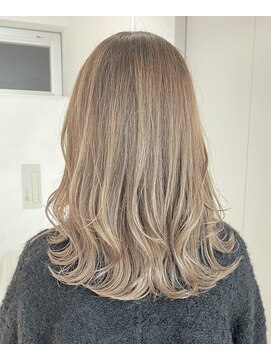 ミチオ ノザワ ヘアサロン ギンザ(Michio Nozawa HAIR SALON Ginza) バレイヤージュ☆ベージュ☆イルミナカラー☆エアタッチ☆