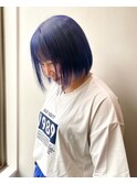 美髪*切りっぱなしボブ*ブリーチ*髪質改善*Zina札幌大通